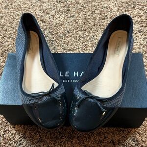 Coie Haan 'Sarina' Ballet Flat Washed Indigo 7.5